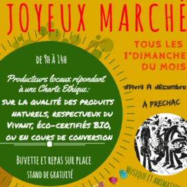 Le « Joyeux Marché » en transhumance !