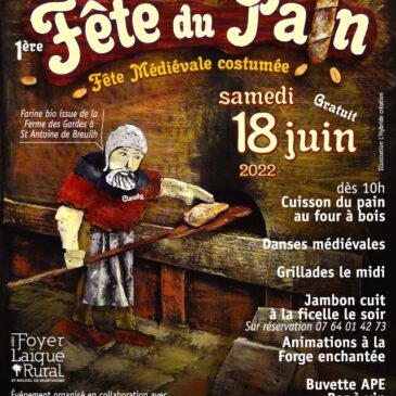 Fête du pain, médiévale, costumée – 1ère édition